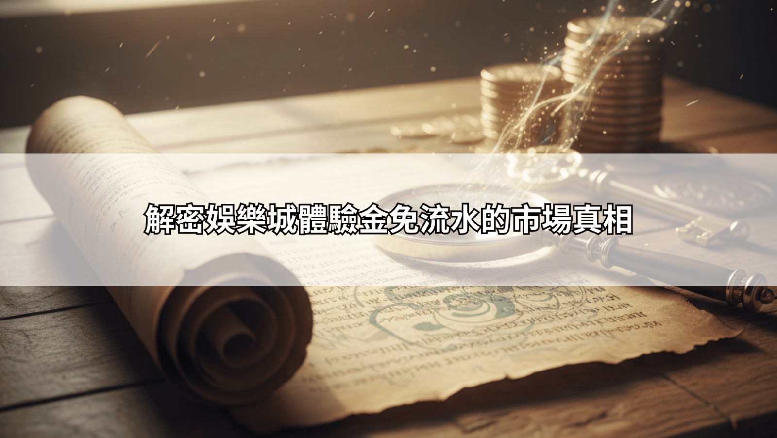 解密娛樂城體驗金免流水的市場真相